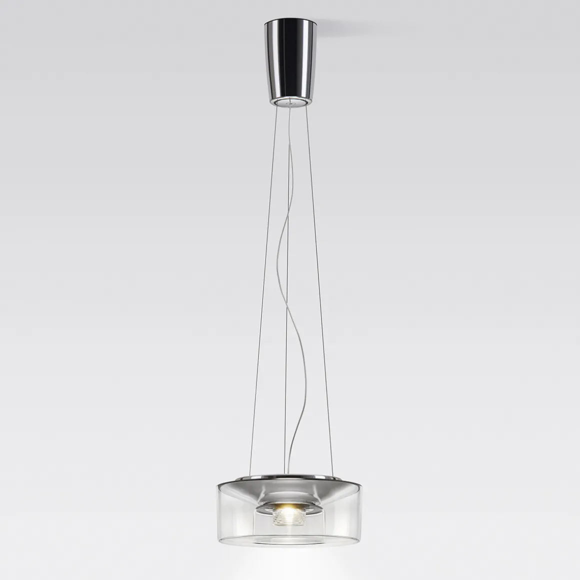 serien.lighting Curling Suspension Rope M LED Pendelleuchte, 3000 K