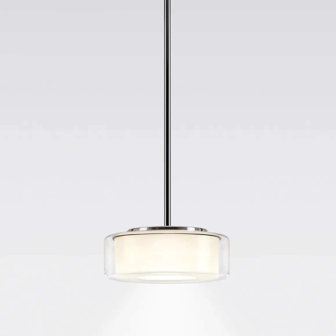 serien.lighting Curling Suspension Tube S LED Pendelleuchte, 2700 K