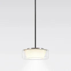serien.lighting Curling Suspension Tube S LED Pendelleuchte, 2700 K