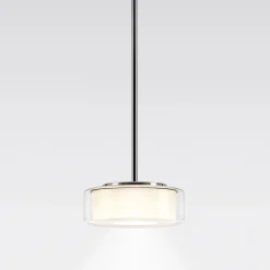 serien.lighting Curling Suspension Tube S LED Pendelleuchte, 3000 K