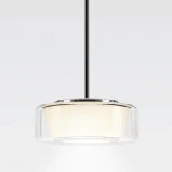 serien.lighting Curling Suspension Tube L LED Pendelleuchte