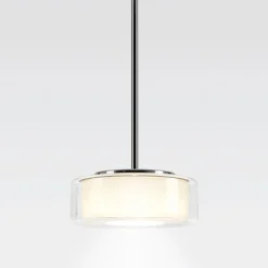 serien.lighting Curling Suspension Tube M LED Pendelleuchte, 2700 K