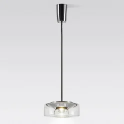 serien.lighting Curling Suspension Tube M LED Pendelleuchte, 2700 K