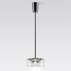 serien.lighting Curling Suspension Tube M LED Pendelleuchte, 2700 K