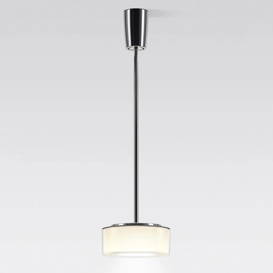 serien.lighting Curling Suspension Tube M LED Pendelleuchte, 3000 K