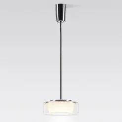 serien.lighting Curling Suspension Tube M LED Pendelleuchte, 3000 K