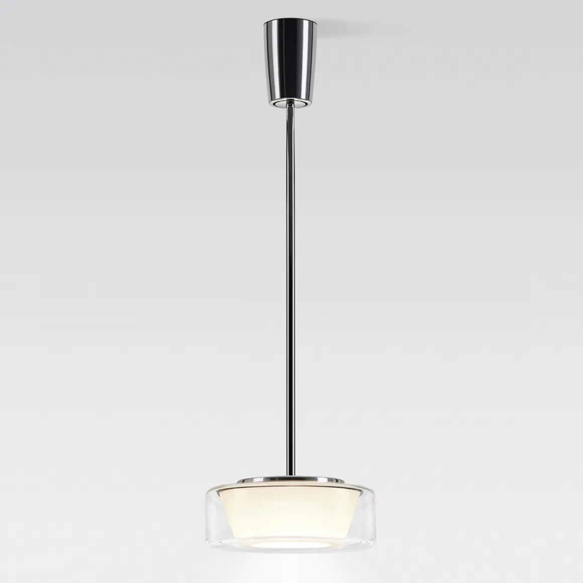 serien.lighting Curling Suspension Tube M LED Pendelleuchte, 3000 K