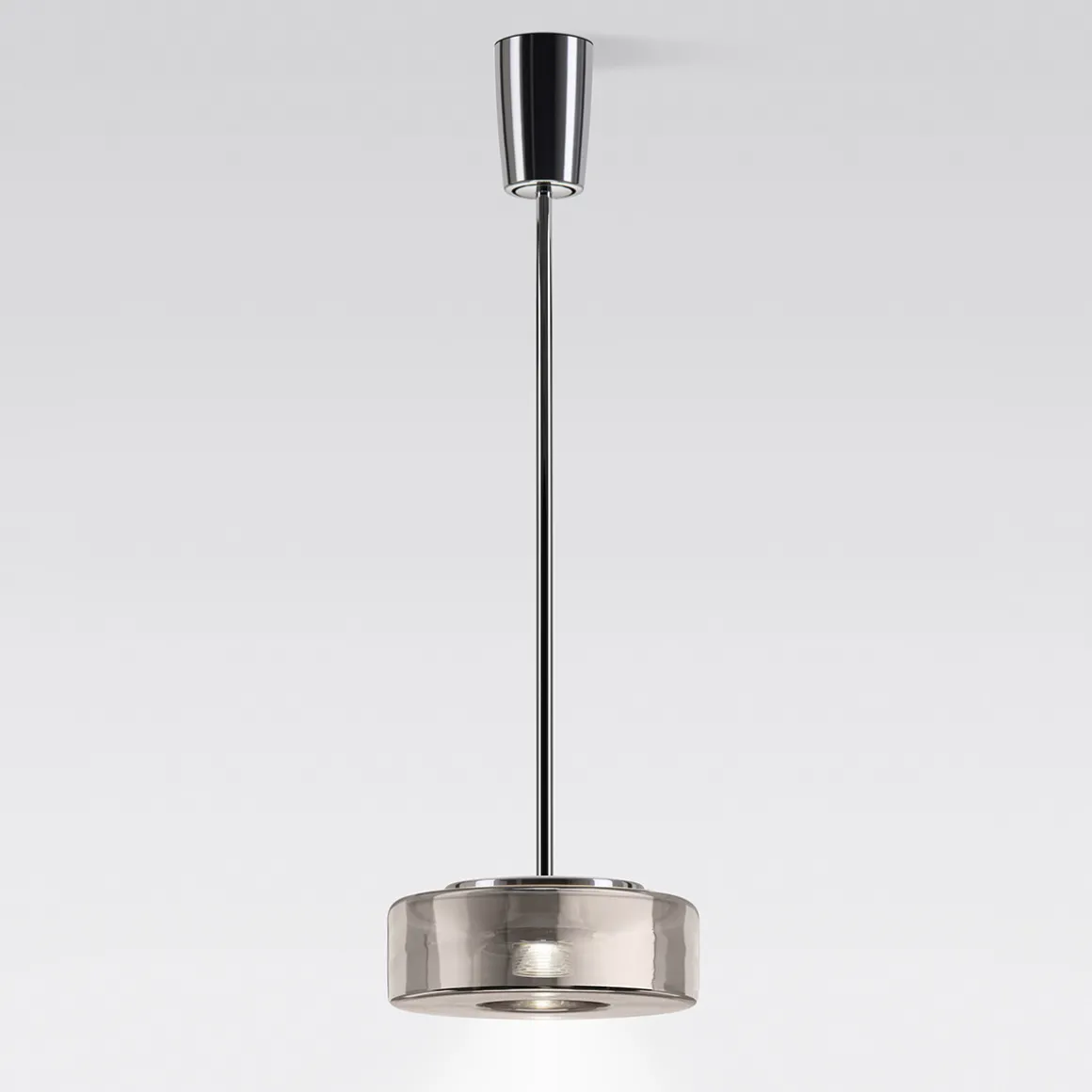 serien.lighting Curling Suspension Tube M LED Pendelleuchte, 3000 K