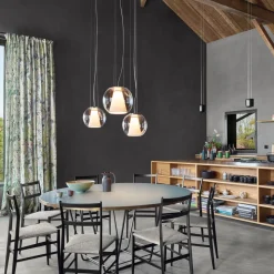 serien.lighting Draft Suspension Rope M LED Pendelleuchte