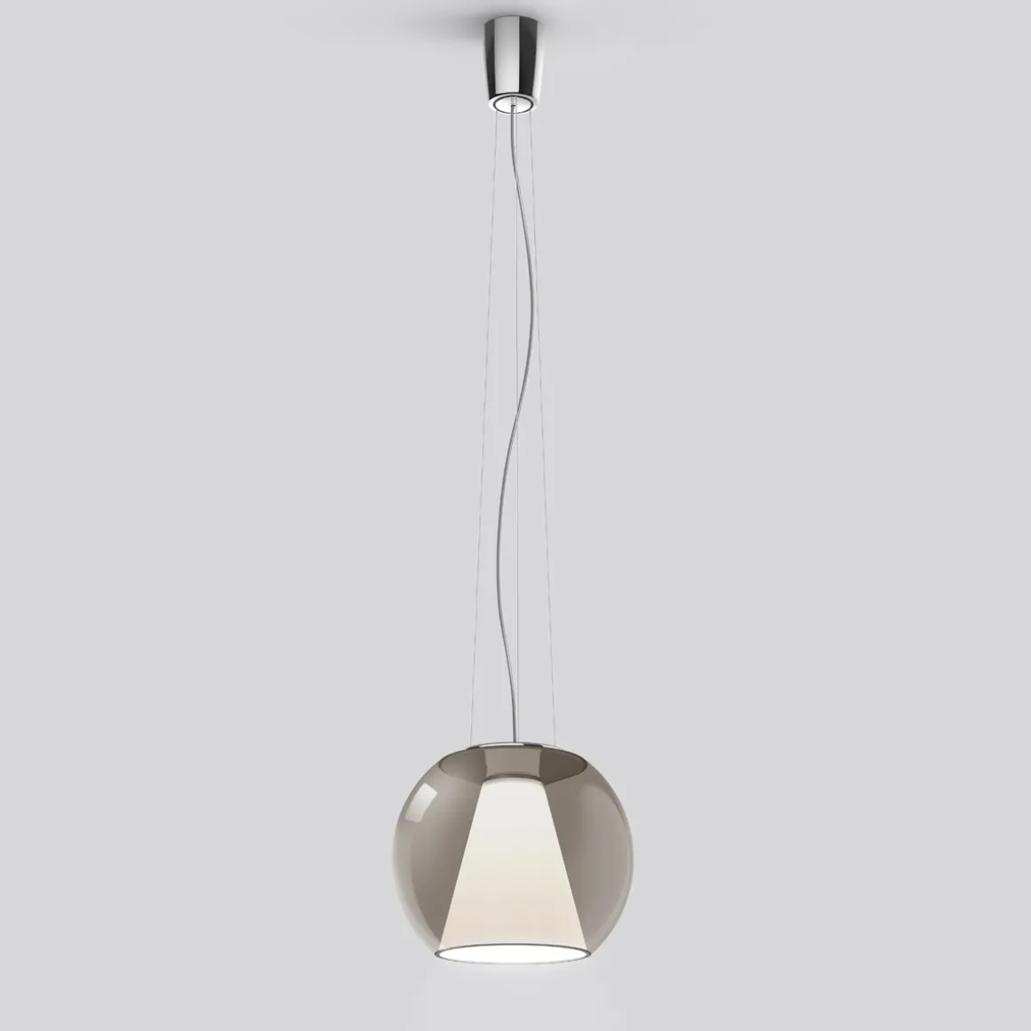 serien.lighting Draft Suspension Rope S LED Pendelleuchte, Dim2Warm