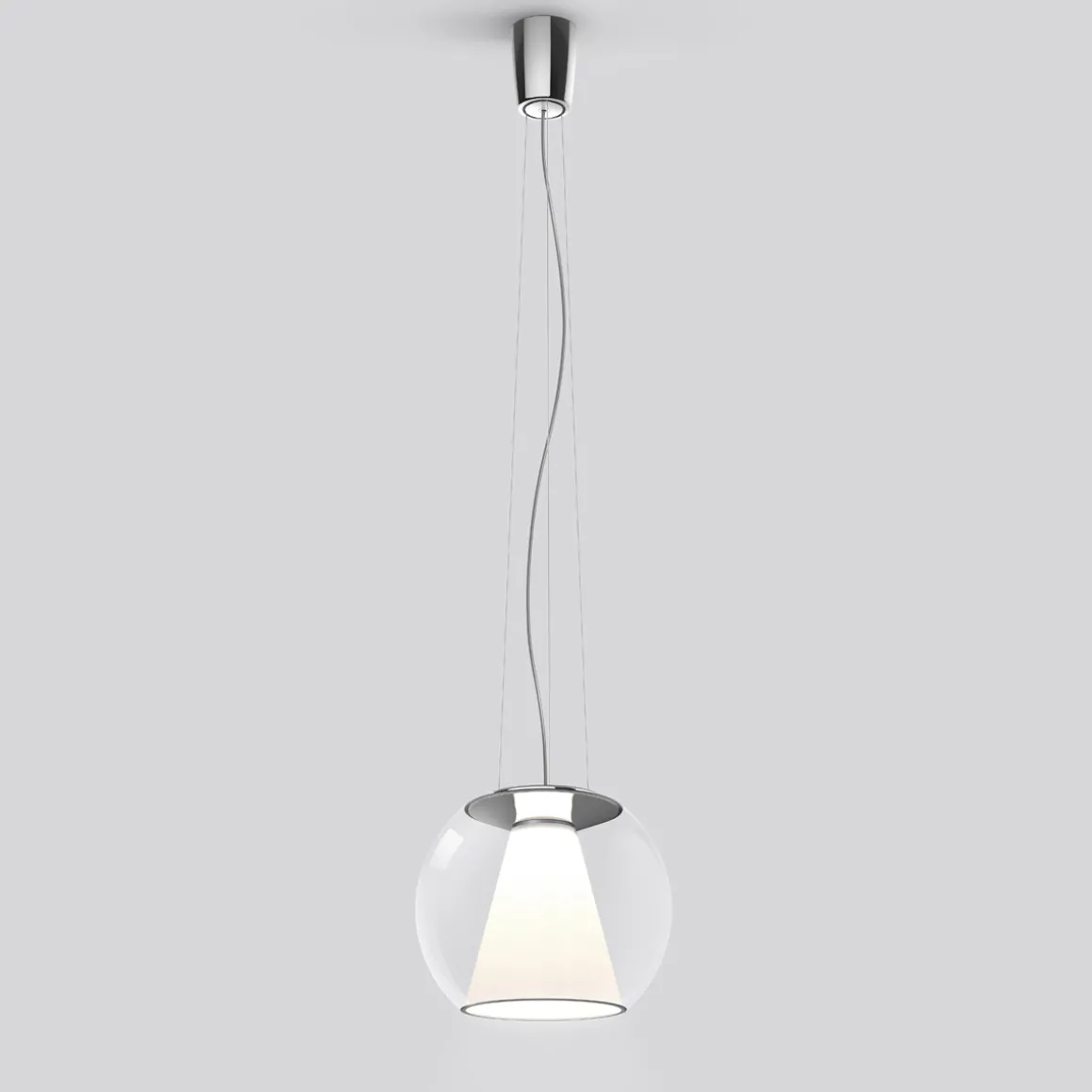 serien.lighting Draft Suspension Rope S LED Pendelleuchte, Dim2Warm
