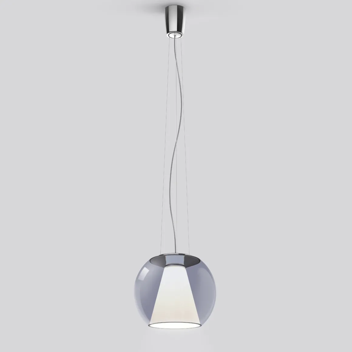 serien.lighting Draft Suspension Rope S LED Pendelleuchte, Dim2Warm