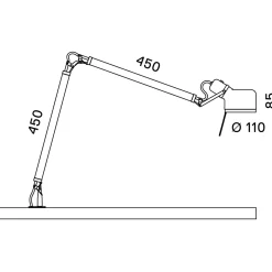 serien.lighting Job Table LED Tischleuchte