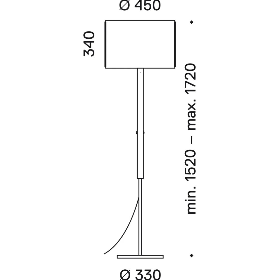 serien.lighting Jones Floor L LED