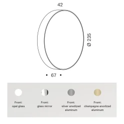 serien.lighting Lyd Wall LED Wandleuchte