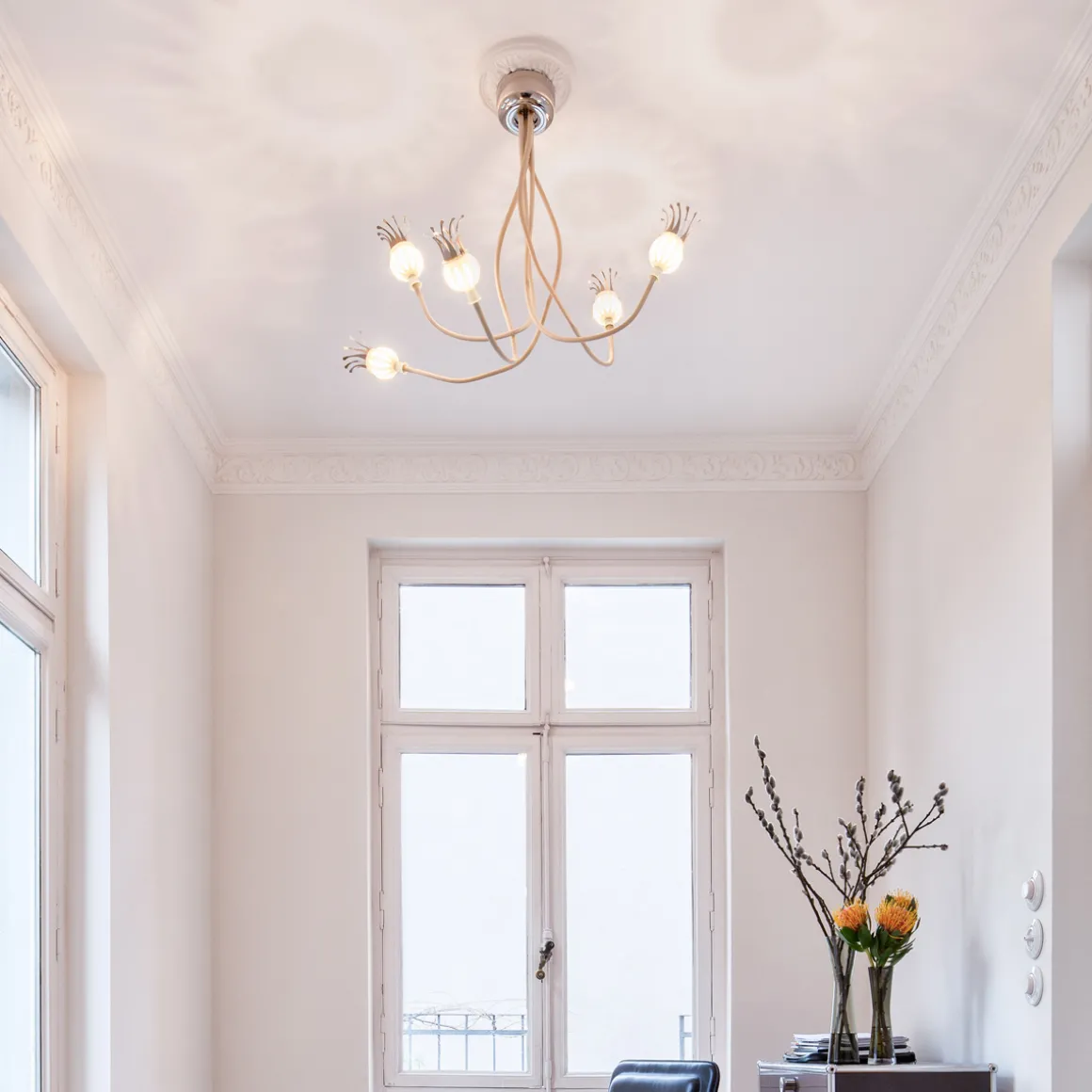 serien.lighting Poppy Wall / Ceiling 5 Wand- / Deckenleuchte