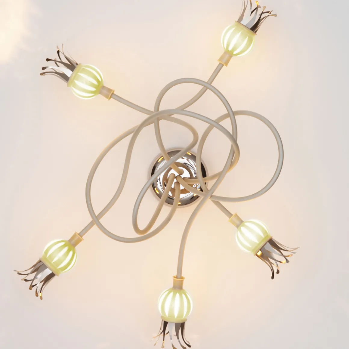 serien.lighting Poppy Wall / Ceiling 5 Wand- / Deckenleuchte