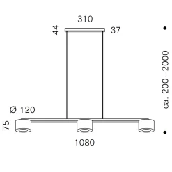 serien.lighting Reef Suspension Pendelleuchte