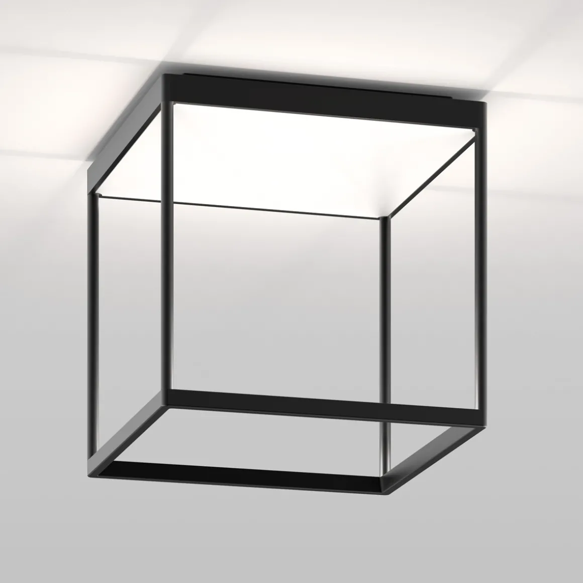 serien.lighting Reflex² Ceiling M 300 LED Deckenleuchte, schwarz