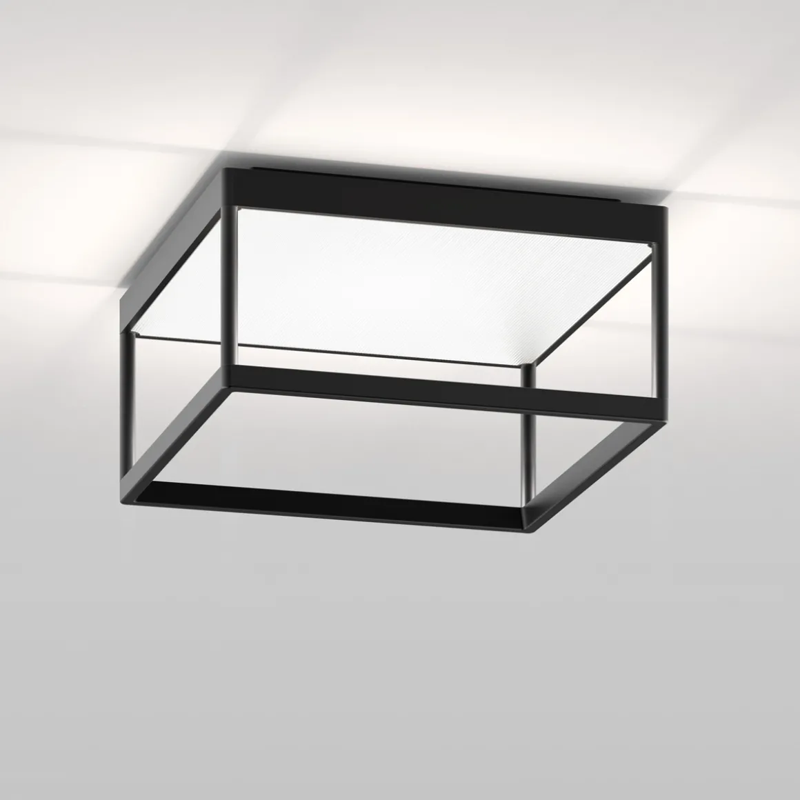 serien.lighting Reflex² Ceiling M 150 Tunable White LED Deckenleuchte, schwarz