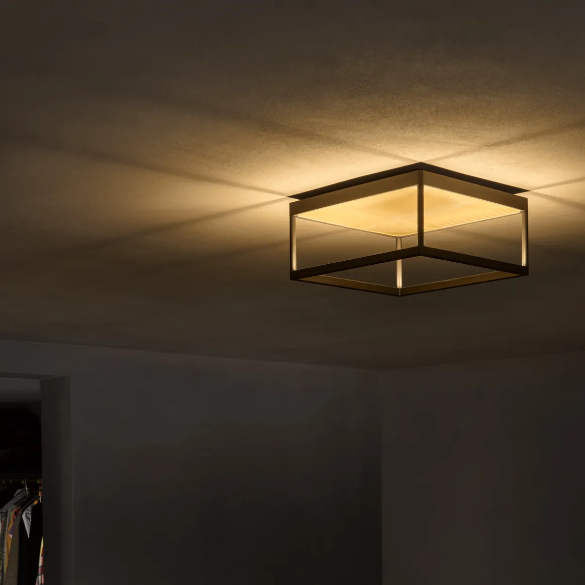 serien.lighting Reflex² Ceiling M 150 Tunable White LED Deckenleuchte, schwarz