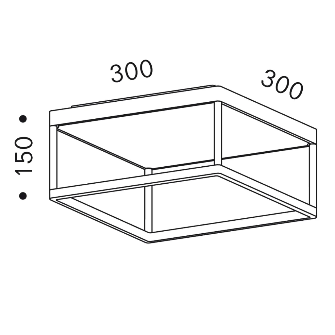 serien.lighting Reflex² Ceiling M 150 Tunable White LED Deckenleuchte, schwarz