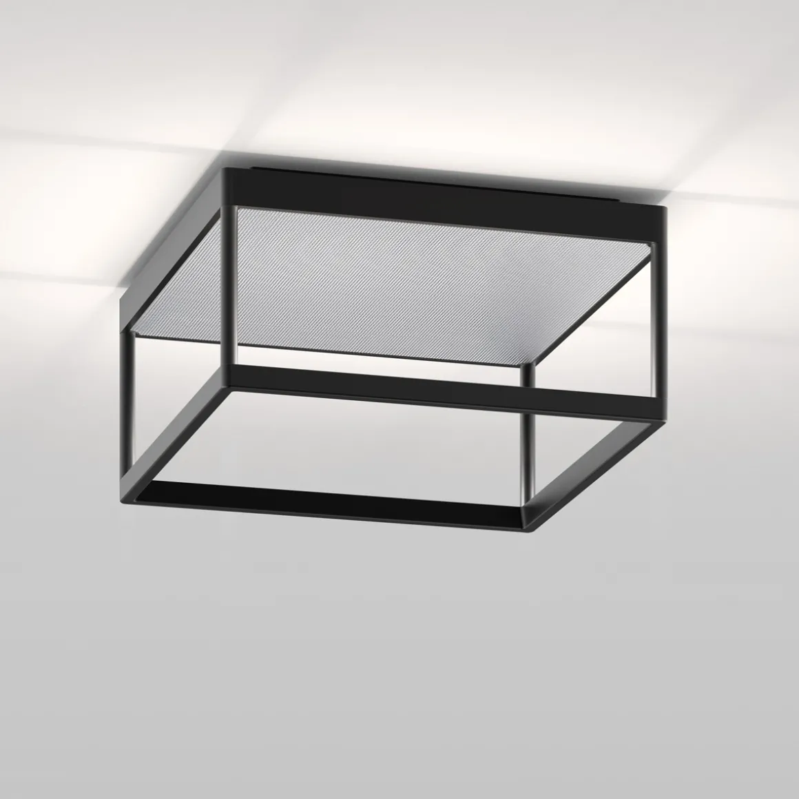 serien.lighting Reflex² Ceiling M 150 Tunable White LED Deckenleuchte, schwarz