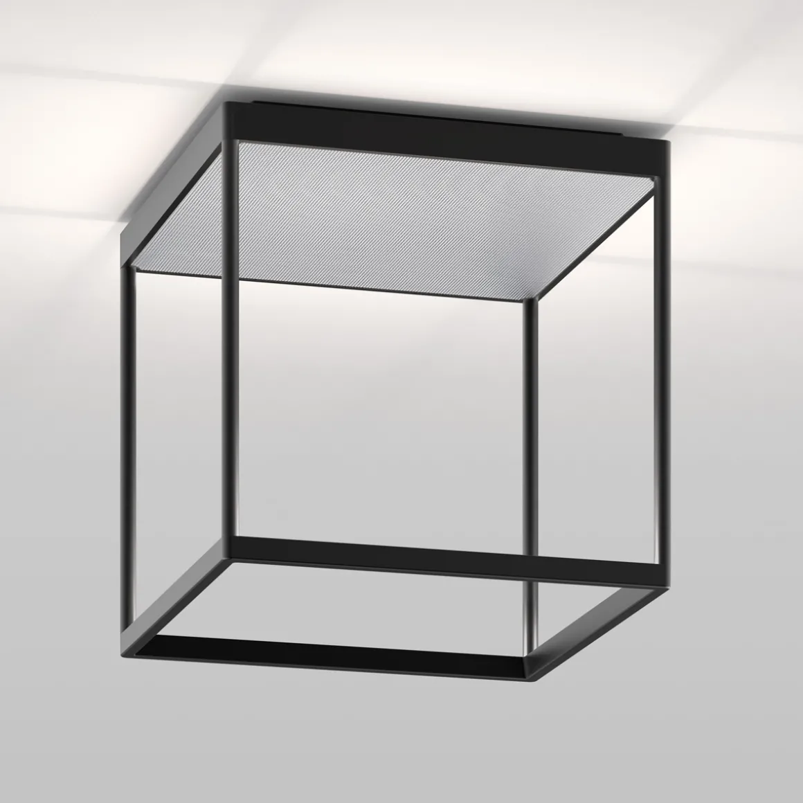 serien.lighting Reflex² Ceiling M 300 Tunable White LED Deckenleuchte, schwarz