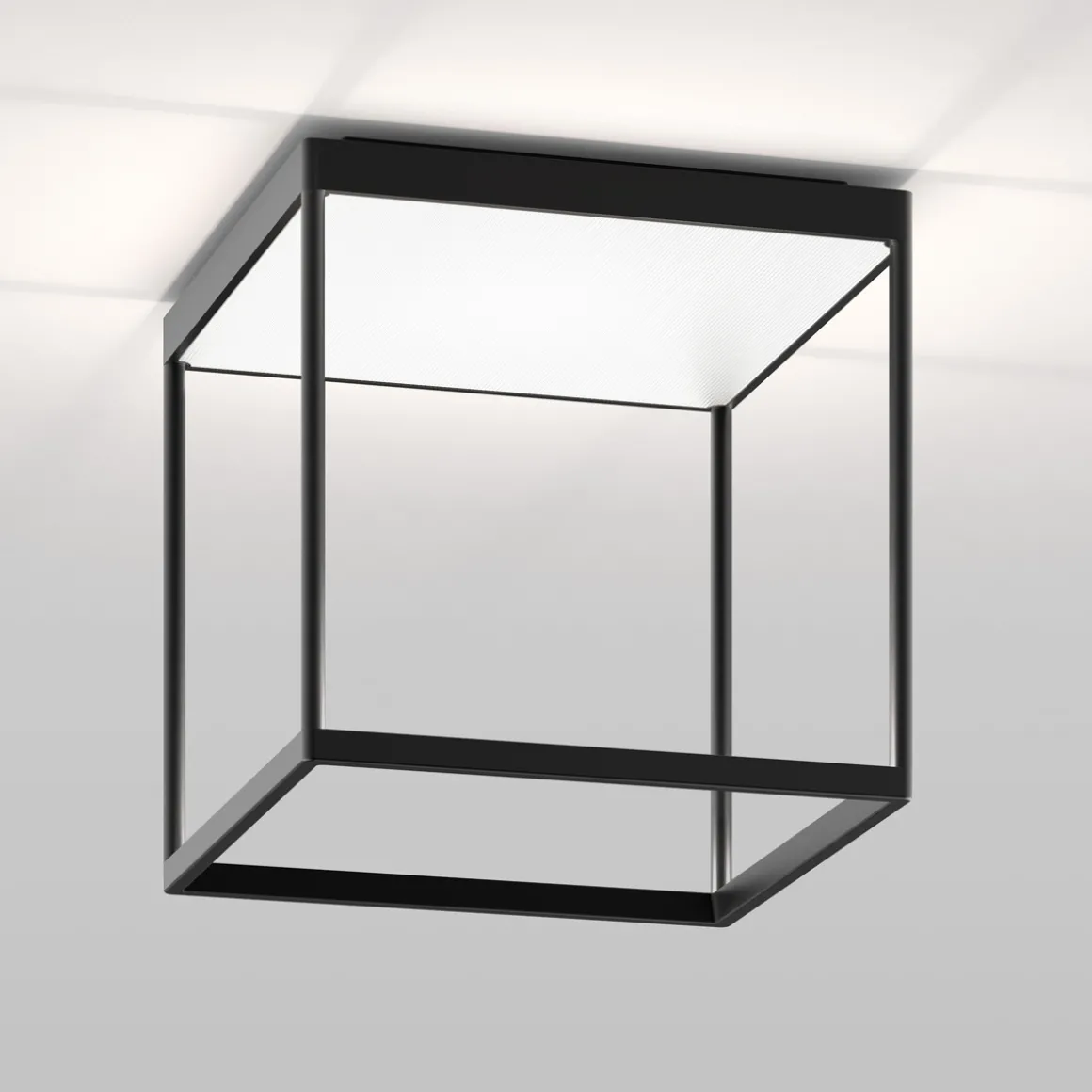 serien.lighting Reflex² Ceiling M 300 Tunable White LED Deckenleuchte, schwarz