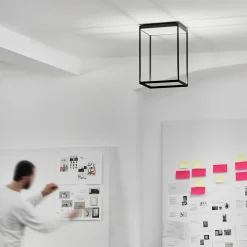 serien.lighting Reflex² Ceiling M 450 Tunable White LED Deckenleuchte, schwarz