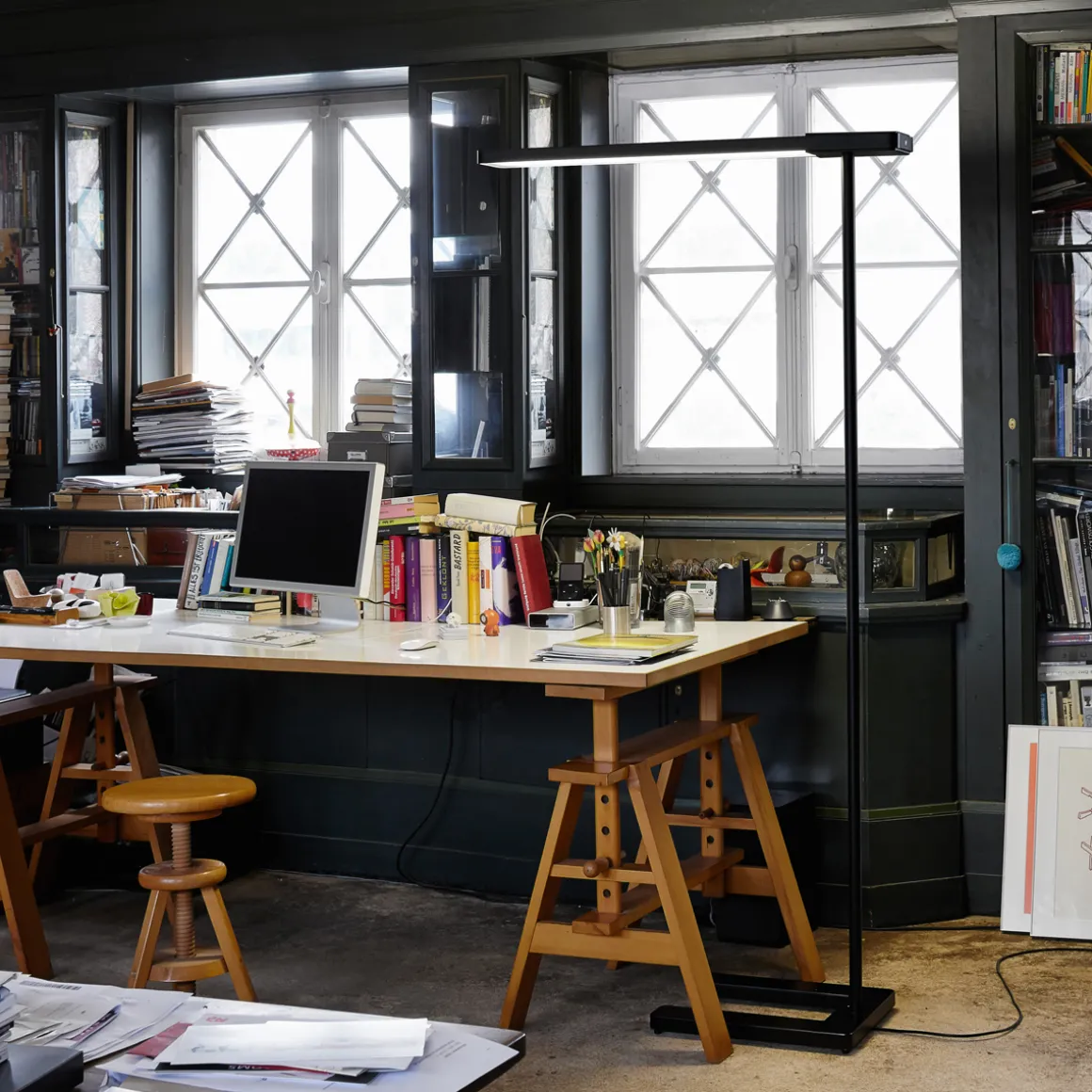 serien.lighting Slice² Floor LED Stehleuchte, mit Sensorik