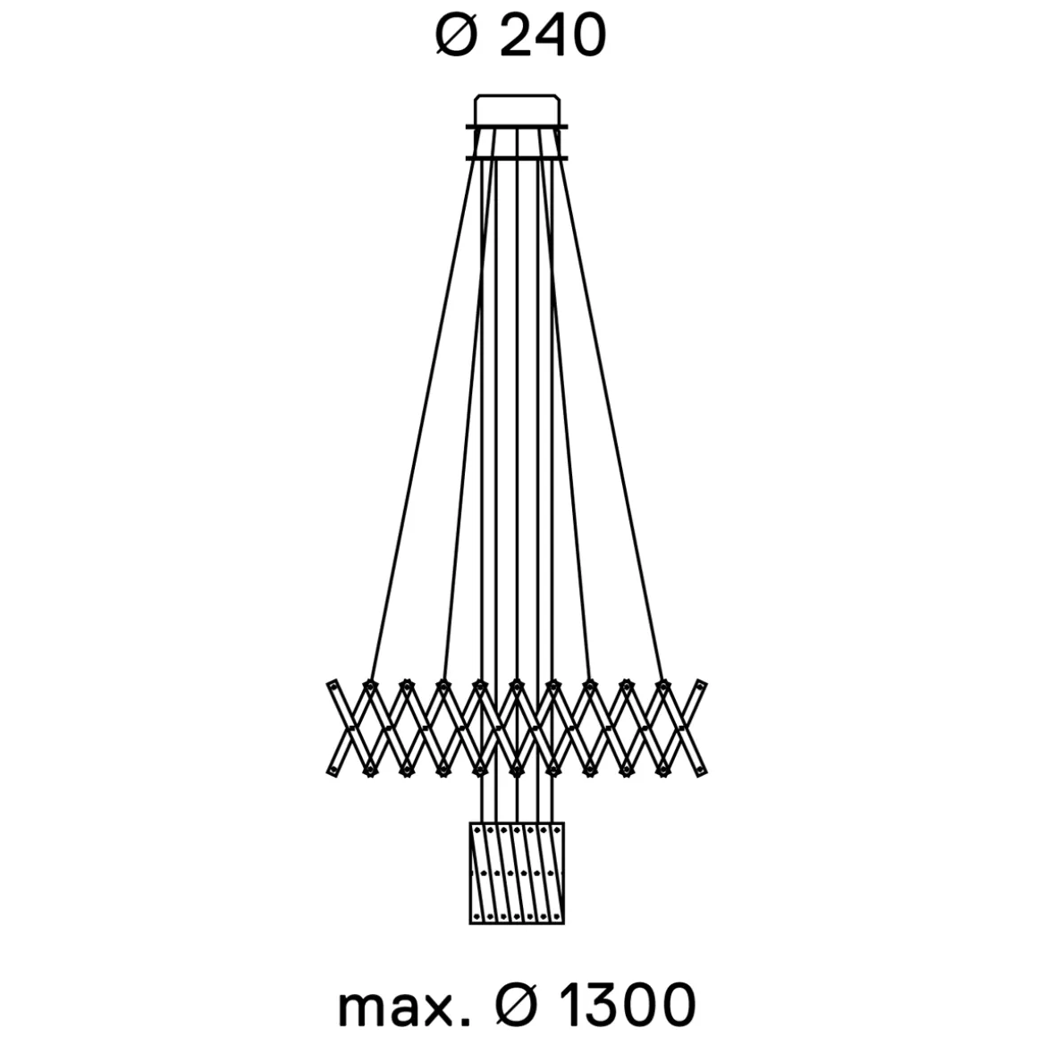 serien.lighting Zoom Pendelleuchte LED