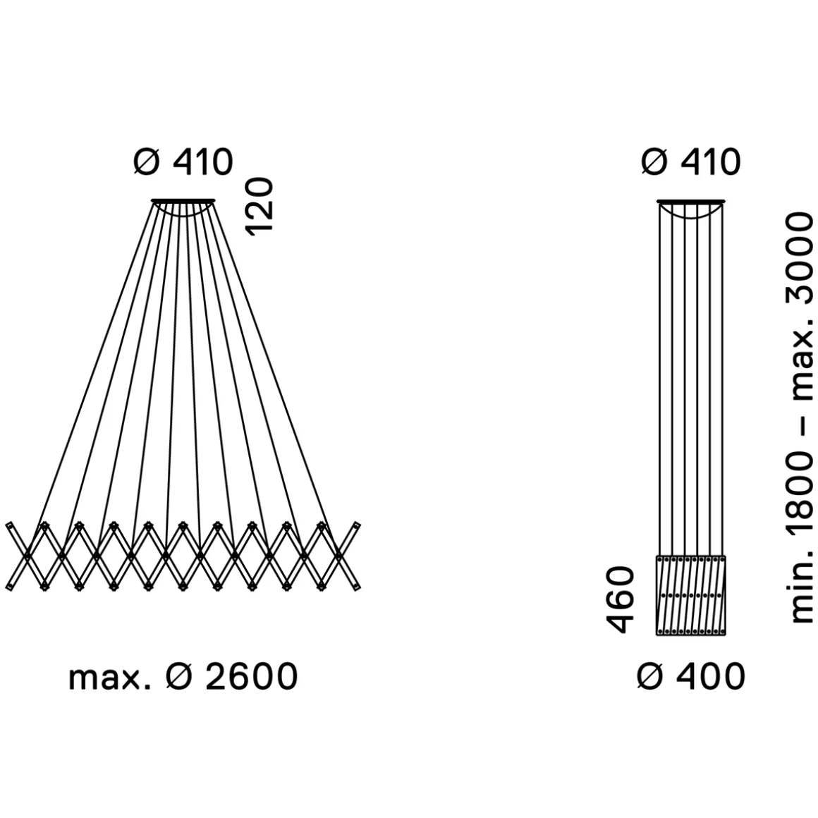 serien.lighting Zoom XL Pendelleuchte