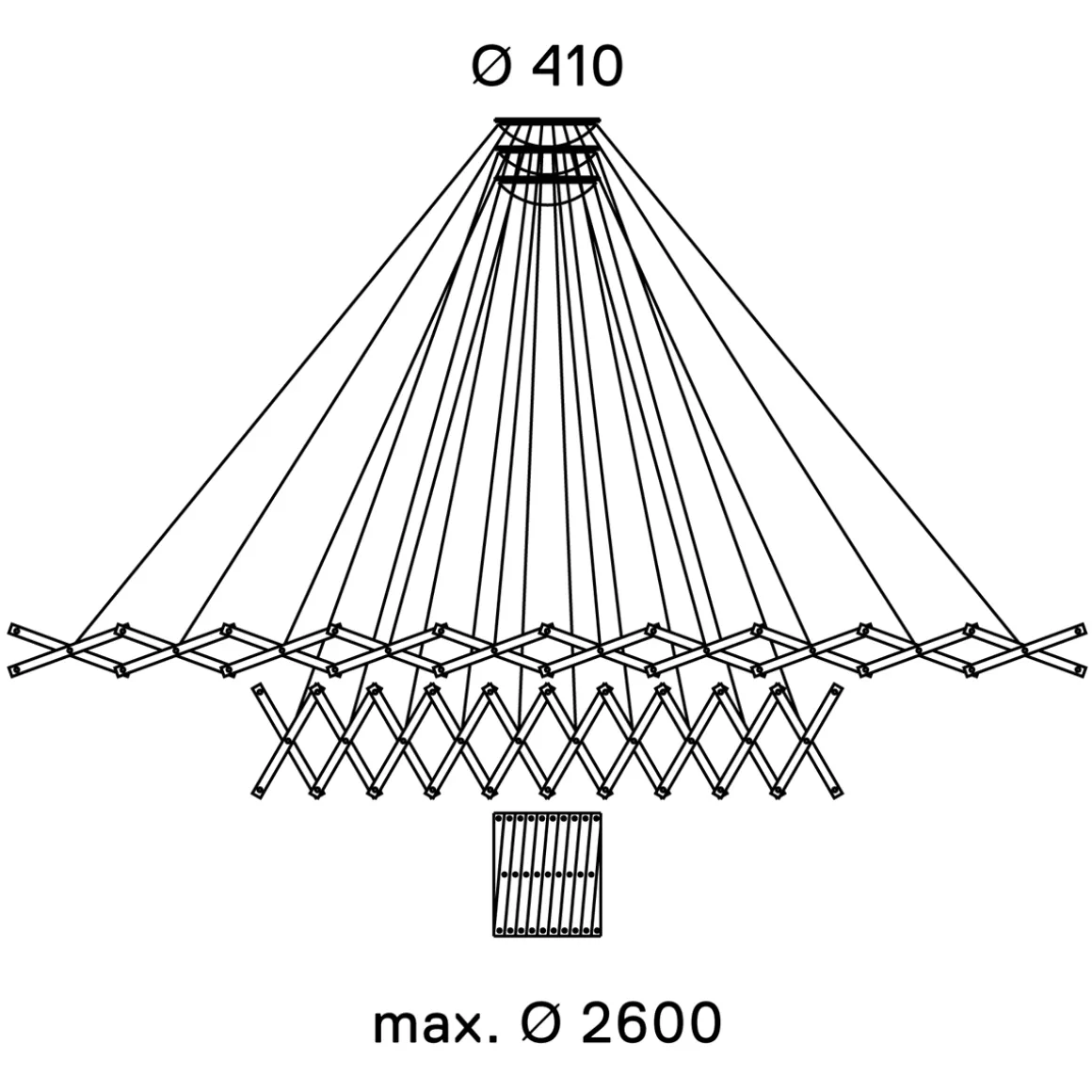 serien.lighting Zoom XL Pendelleuchte