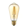 Sigor LED Filament Edison Lampe E27 Gold, 4,5 W, 2500 K, dimmbar