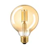 Sigor LED Filament Globelampe E27 Gold, 7 W, 2500 K, dimmbar