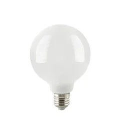 Sigor LED Filament Globelampe E27 opal, 7 W, 2700 K, dimmbar