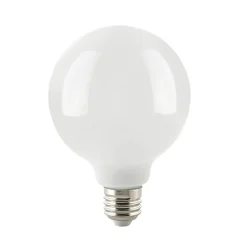 Sigor LED Filament Globelampe E27 opal, 8,5 W, 2700 K, dimmbar
