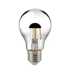 Sigor LED Filament Kopfspiegellampe E27 Silber, 8,5 W, 2700 K, dimmbar