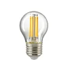 Sigor LED Filament Kugellampe E27 klar, 4,5 W, Dim-to-Warm