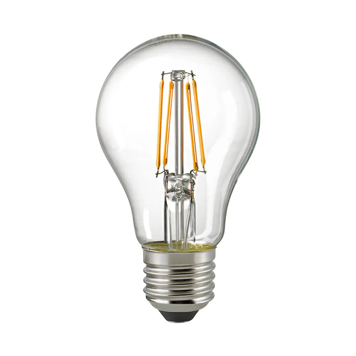 Sigor LED Filament Normallampe E27 klar, 7 W, 2700 K, dimmbar