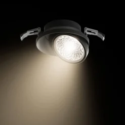 Sigor Nivo LED Decken-Einbauleuchte, schwenkbar, Ø: 14,2 cm