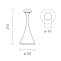 Sigor Nudrop mini LED Akkuleuchte