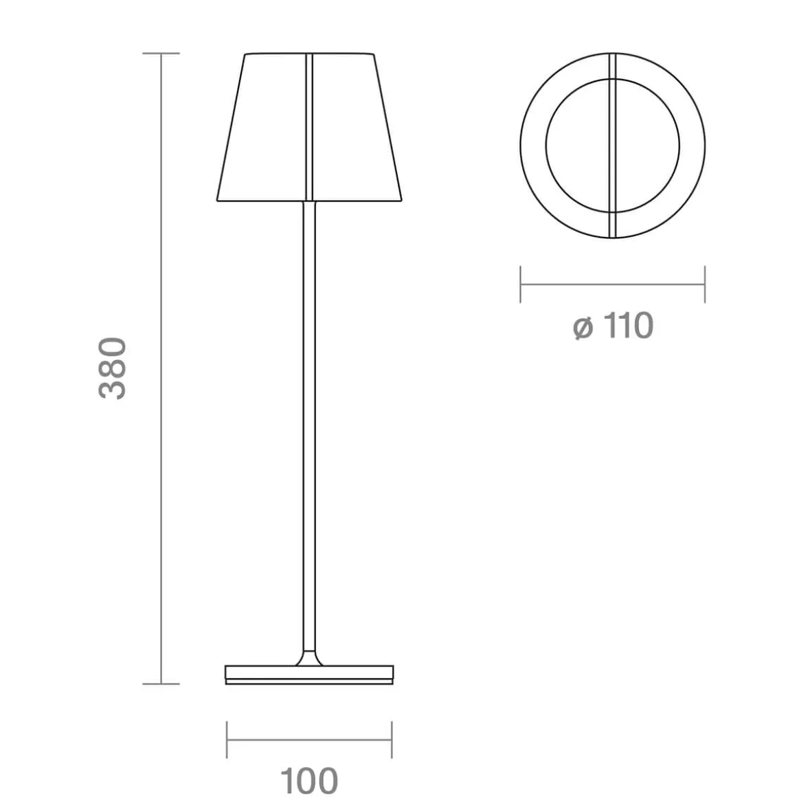 Sigor Nuindie tango LED Akkuleuchte, Flex-Mood