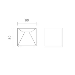 Sigor Nutalis mini LED Akkuleuchte / Akku-Wandleuchte