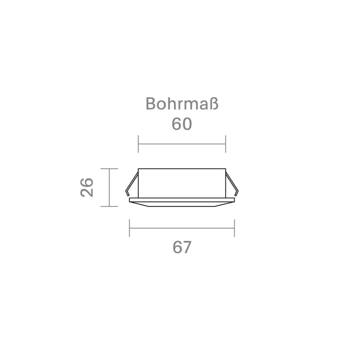 Sigor 5W Diled LED Downlight Einbauleuchte