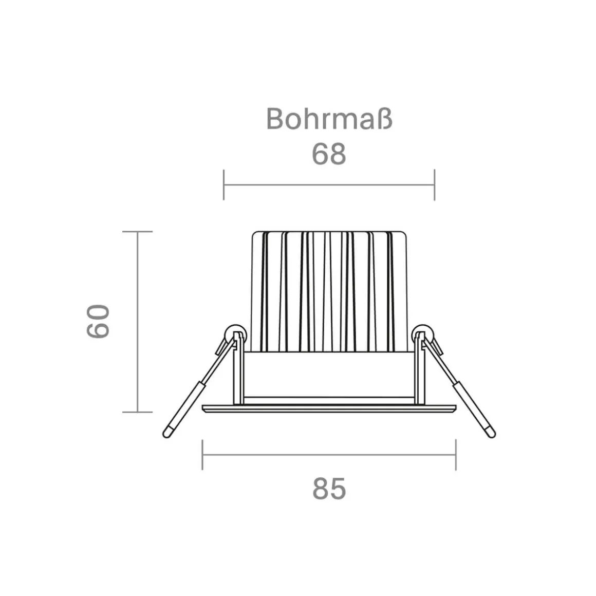 Sigor 10W Diled LED Downlight Einbauleuchte, Dim-to-Warm