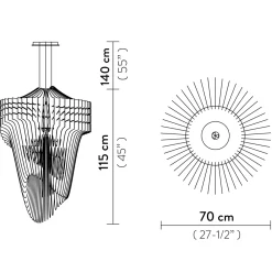 Slamp Aria Suspension Large