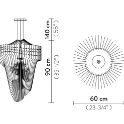 Slamp Aria Suspension Medium