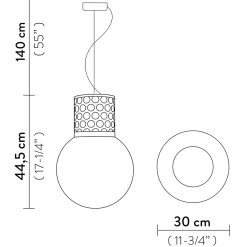 Slamp Atmosfera Suspension